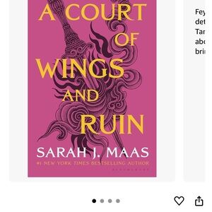 ACOTAR A Court of Wings and Ruin Book
